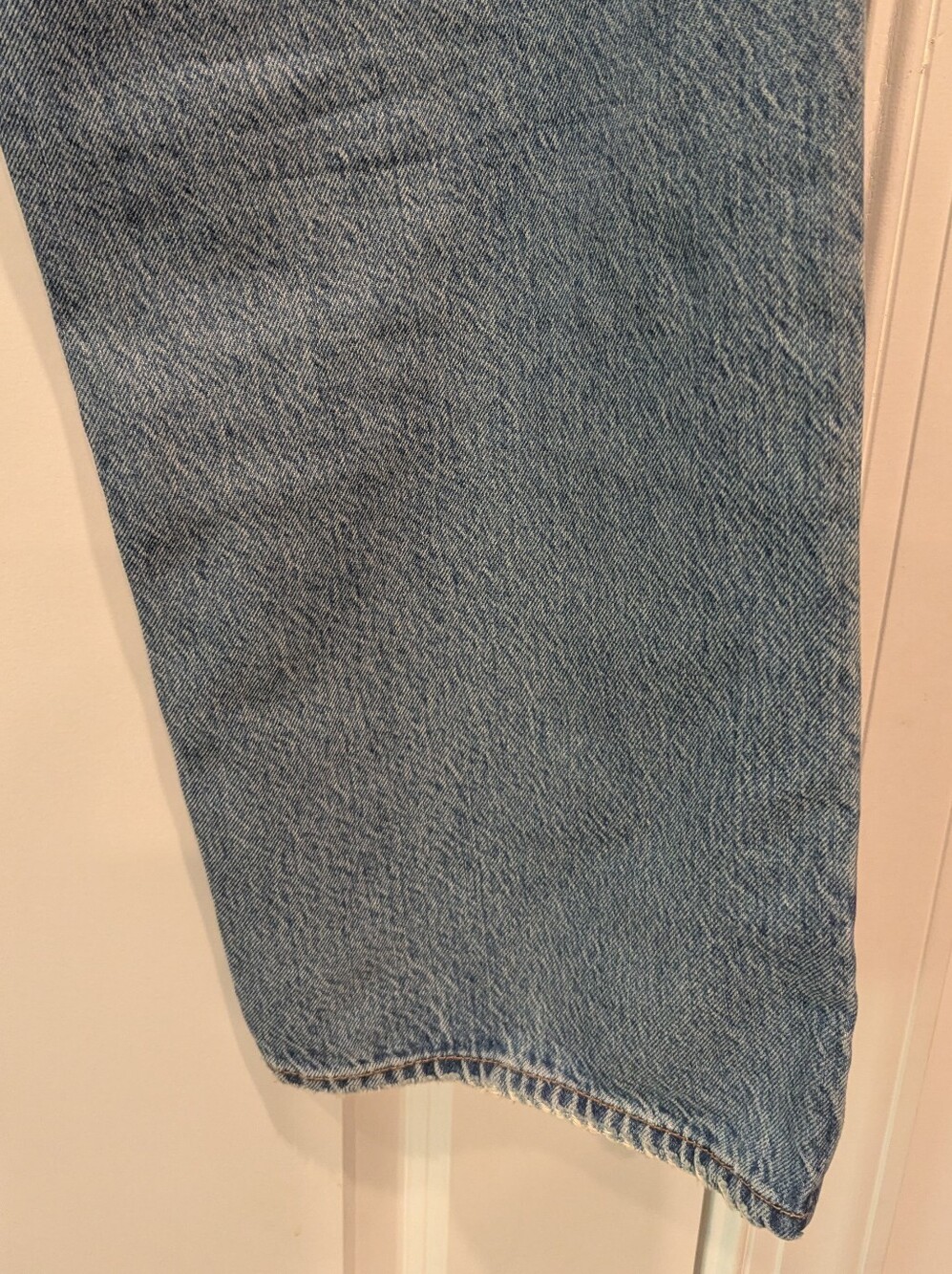 Abercrombie & Fitch Loose High Rise Jeans Women 30/10 Blue Denim Relaxed Y2K - Picture 10 of 15
